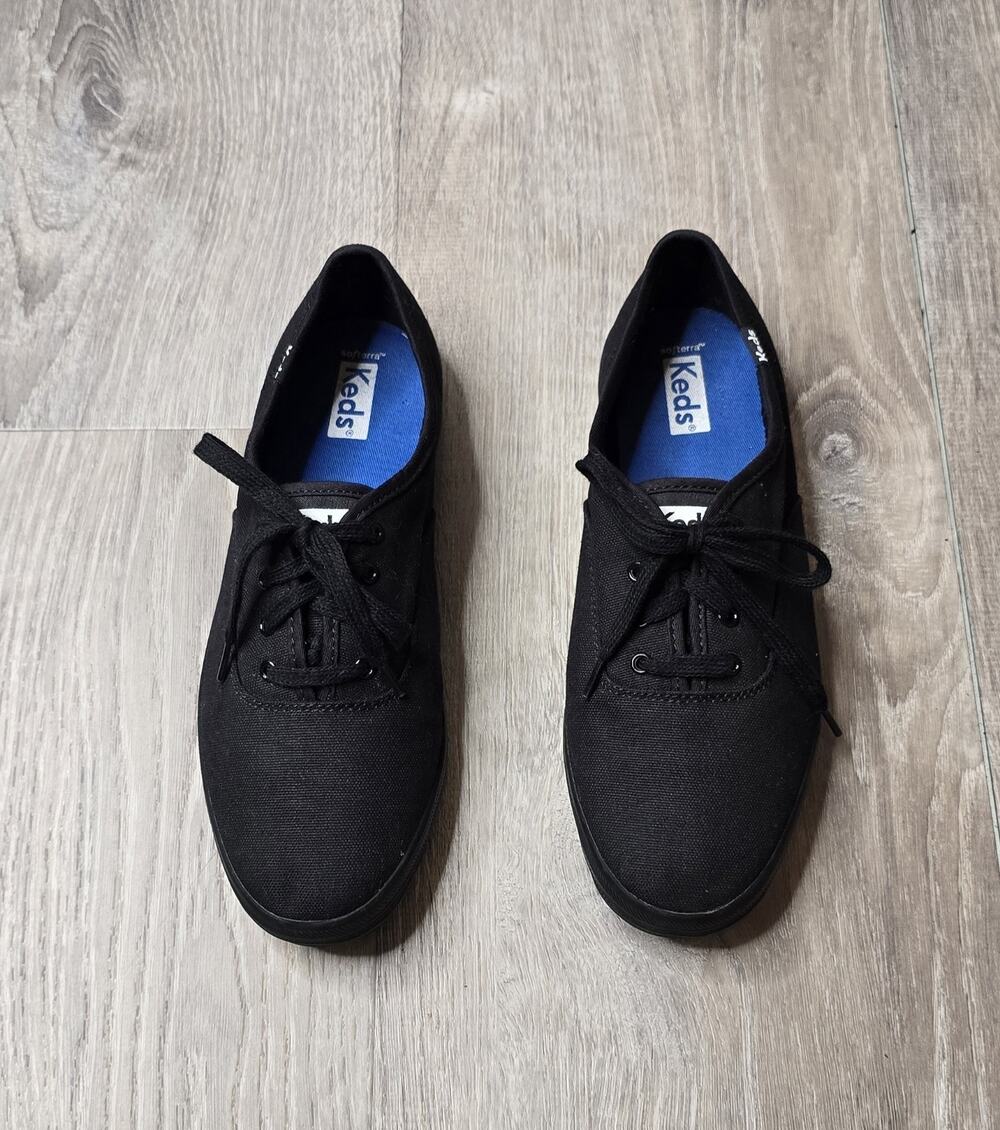 Keds Champion Black Sneakers Size 7.5 Women